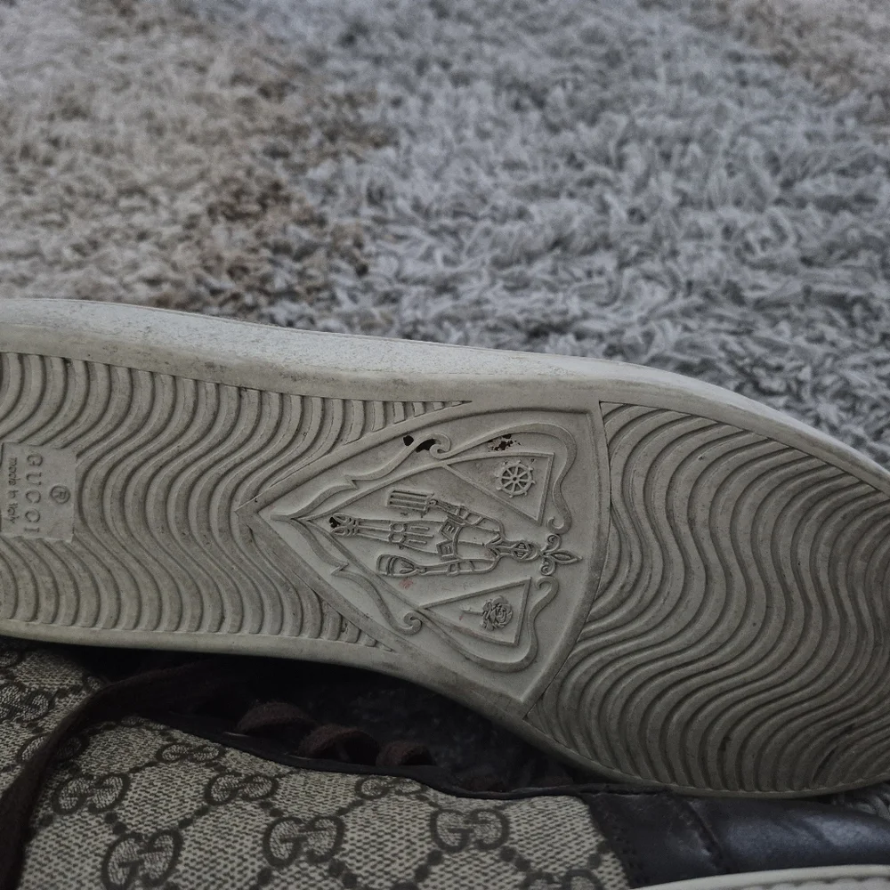 Gucci Mens High-Tops Sz 14 - Picture 7 of 9